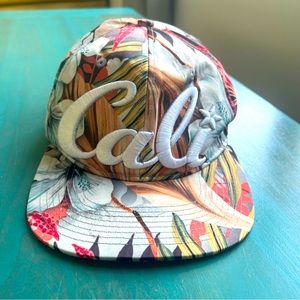 Headlines Cali multi color Hawaiian floral hat